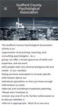 Mobile Screenshot of guilfordpsychologists.org
